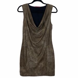 Velvet by Graham and Spencer Faux Suede Dress